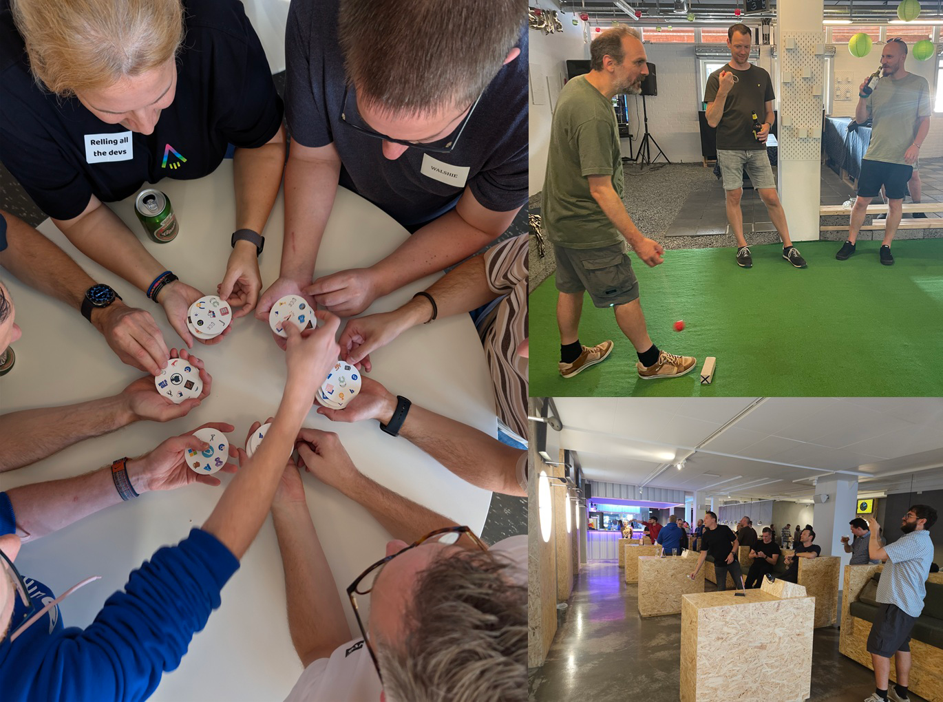 Playing umbDoccle, Danish games and Darts